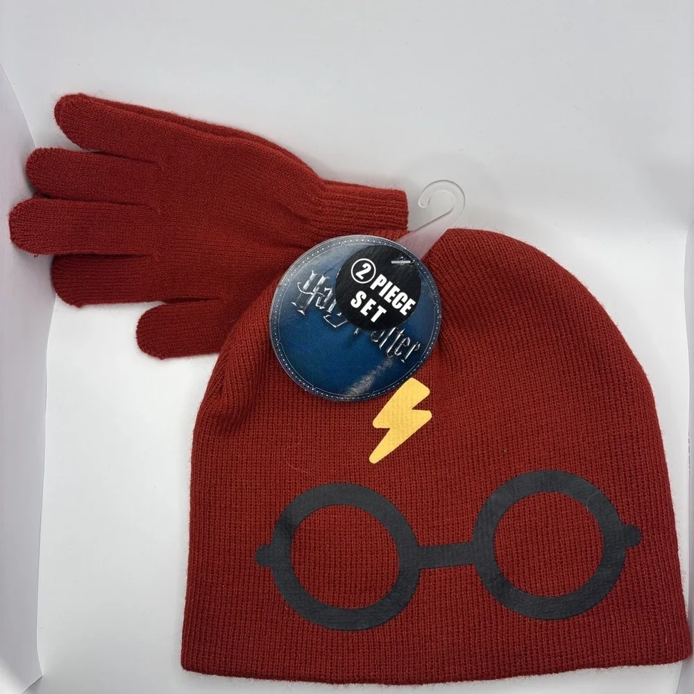 Harry Potter 2-Piece Unisex Set – Hat/Cap & Gloves